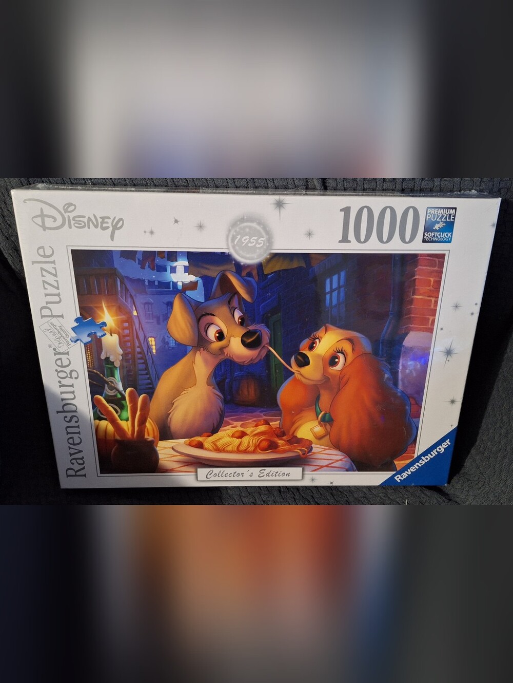 Collectable Disney Lady & The Tramp Ravensburger 1000 Pc Puzzle
